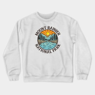 Mount Rainier National Park Crewneck Sweatshirt